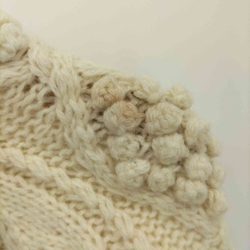 フメイ West Sea ケーブルニット クルーネックニット メンズ M^L
