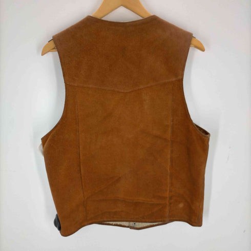 NATURAL LEATHER BY JOO KAY 70s スエードボアベスト メンズ