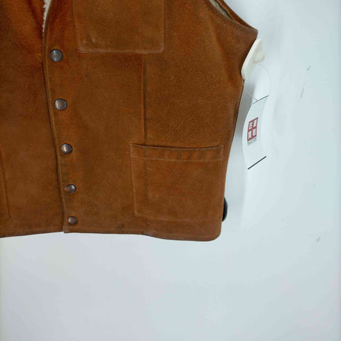 NATURAL LEATHER BY JOO KAY 70s スエードボアベスト メンズ
