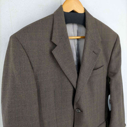 ローレンラルフローレン LAUREN RALPH LAUREN メキシコ製 ウール 2Bチェックテーラードジャケット メンズ 39S