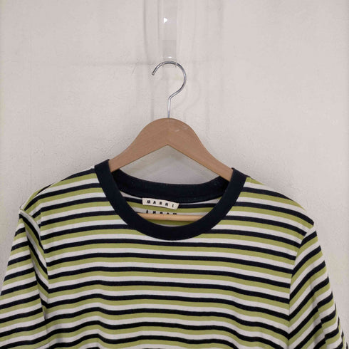 マルニ MARNI パックT クルーネック ボーダー メンズ EUR:50
