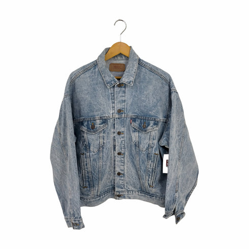 リーバイス Levis 80s USA製 ボタン裏527 ウォッシュド デニムジャケット メンズ import:L