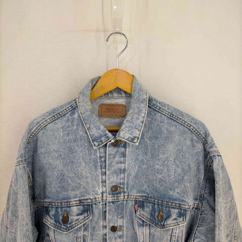 リーバイス Levis 80s USA製 ボタン裏527 ウォッシュド デニムジャケット メンズ import:L