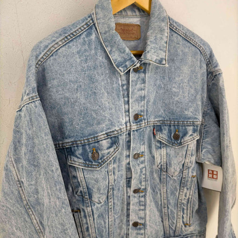 リーバイス Levis 80s USA製 ボタン裏527 ウォッシュド デニムジャケット メンズ import:L