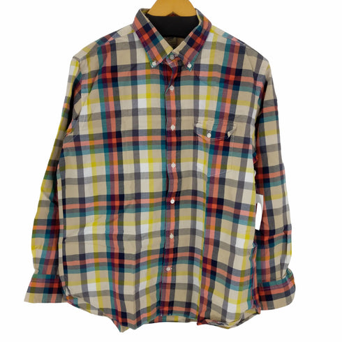 ジェイプレス J.PRESS ボタンダウン 長袖チェックシャツ メンズ JPN:XL
