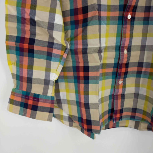 ジェイプレス J.PRESS ボタンダウン 長袖チェックシャツ メンズ JPN:XL