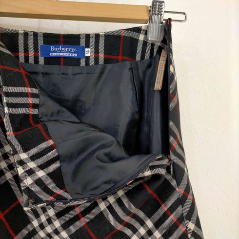 バーバリーズブルーレーベル BURBERRYS BLUE LABEL ブラックノバチェック ミニスカート レディース EUR:36