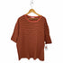 コンフェクト confect 23SS コットンリネン マルチボーダー 半袖ビッグTee Cotton Linen Big Tee Red Boder メンズ FREE