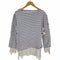マウンテンリサーチ MOUNTAIN RESEARCH MUSLIN SHIRT レイヤード ボートネック ボーダーカットソー メンズ JPN:L