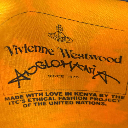 ヴィヴィアンウエストウッド アングロマニア Vivienne Westwood ANGLOMANIA スクイグルクラッチバッグ レディース
