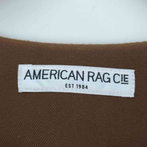 アメリカンラグシー AMERICAN RAG CIE 18SS ポリ レーヨン ノーカラー コート メンズ JPN:1
