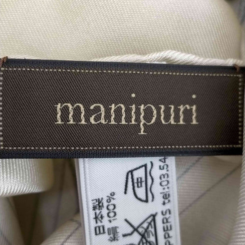 マニプリ manipuri 総柄 音符柄 シルクスカーフ レディース