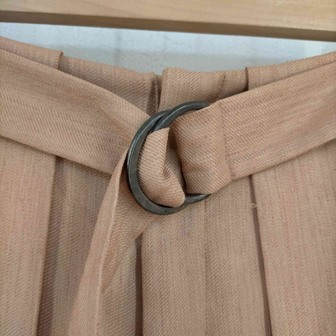 ディレクトワール DIRECTOIRE ベルト付きハイウエストワイドパンツ レディース JPN:38