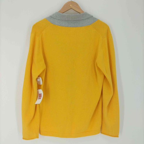 スリードッツ three dots ショールカラー 2トーン カーディガン メンズ