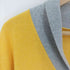 スリードッツ three dots ショールカラー 2トーン カーディガン メンズ