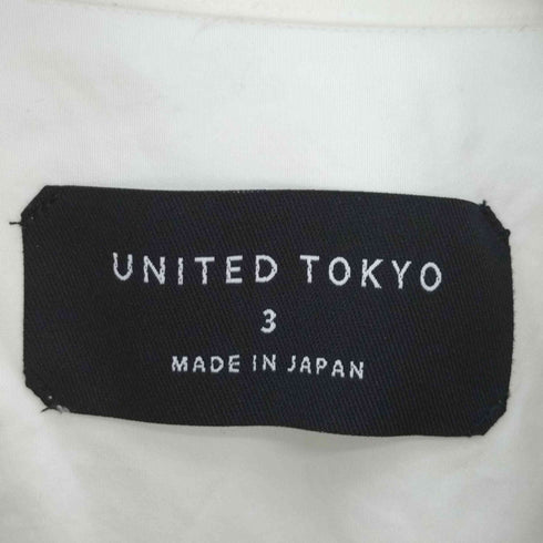 ユナイテッドトウキョウ UNITED TOKYO ドッキング 切替 レギュラーカラー シャツ メンズ JPN:3