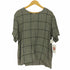 サンシー SUNSEA 13SS チェックプルオーバーTシャツ メンズ JPN:3