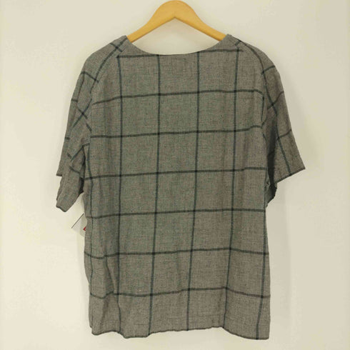 サンシー SUNSEA 13SS チェックプルオーバーTシャツ メンズ JPN:3