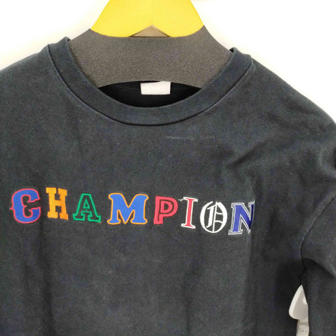 チャンピオン Champion ロゴ刺繍長袖カットソー レディース JPN:M