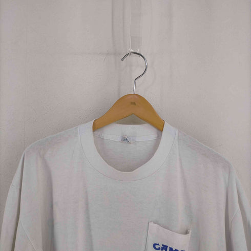 キャメル CAMEL USA製 シングルステッチ 染み込みプリント シガレット Tシャツ メンズ import:XL