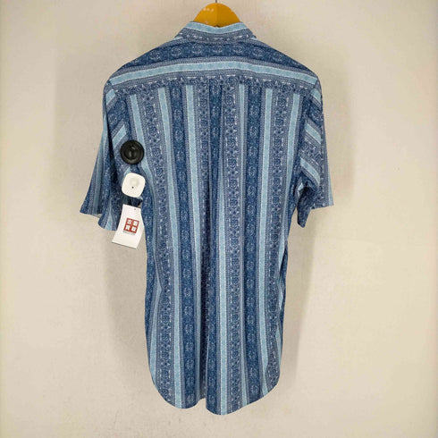 コムデギャルソンオムオム COMME des GARCONS HOMME HOMME 00S 総柄転写プリントパッカブルギミック半袖シャツ メンズ