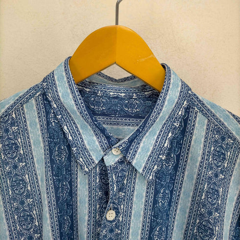 コムデギャルソンオムオム COMME des GARCONS HOMME HOMME 00S 総柄転写プリントパッカブルギミック半袖シャツ メンズ