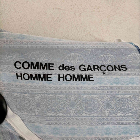 コムデギャルソンオムオム COMME des GARCONS HOMME HOMME 00S 総柄転写プリントパッカブルギミック半袖シャツ メンズ