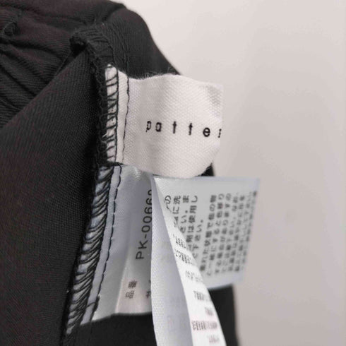 アンティカ パターントルソ antiqua patterntorso 22SS ワイド ストレート パンツ レディース FREE