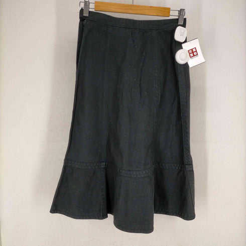 トリココムデギャルソン tricot COMME des GARCONS AD2002 03SS コットンフレアスカート レディース JPN:M