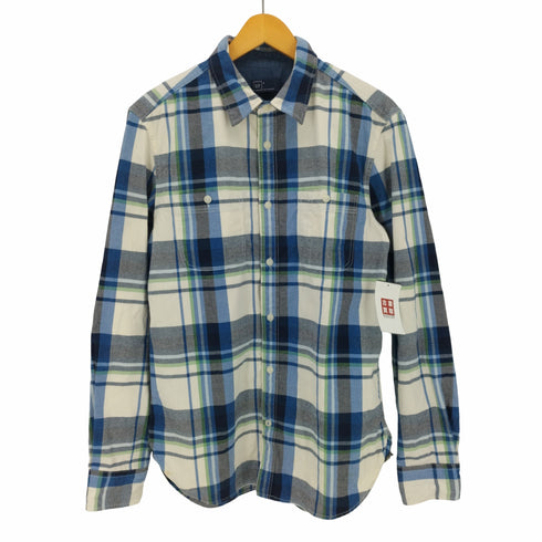 ギャップ Gap チェック柄 コットンシャツ メンズ import:M