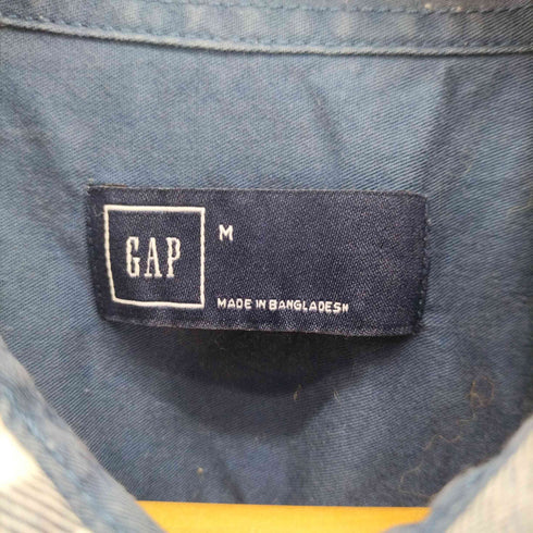 ギャップ Gap チェック柄 コットンシャツ メンズ import:M