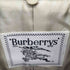 バーバリーズ BURBERRYS 90S 白タグ 襟ボア チェック ウール シルク コート レディース 13BR