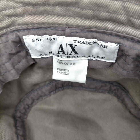 アルマーニエクスチェンジ ARMANI EXCHANGE ジップデザイン バケットハット メンズ