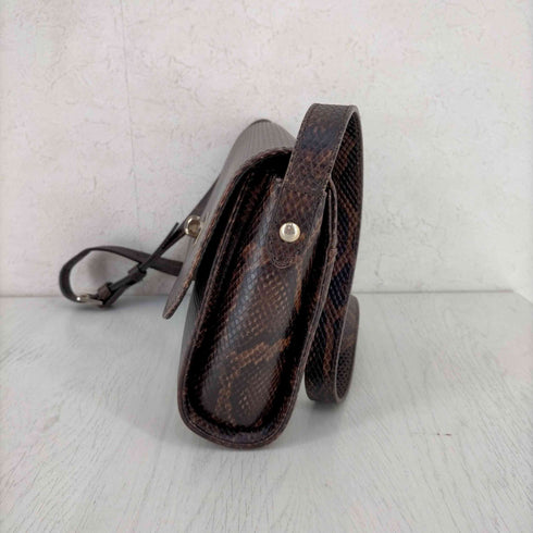アーペーセー A.P.C. パイソンショルダーバッグ レディース