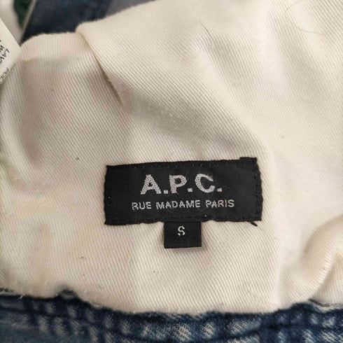 アーペーセー A.P.C. ラウンド フラップ デニムジャケット メンズ S