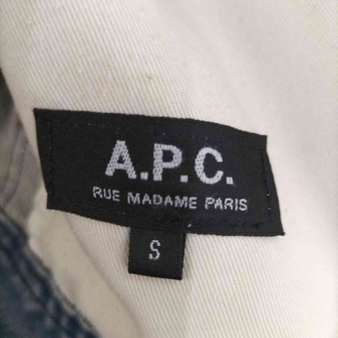 アーペーセー A.P.C. ラウンド フラップ デニムジャケット メンズ S