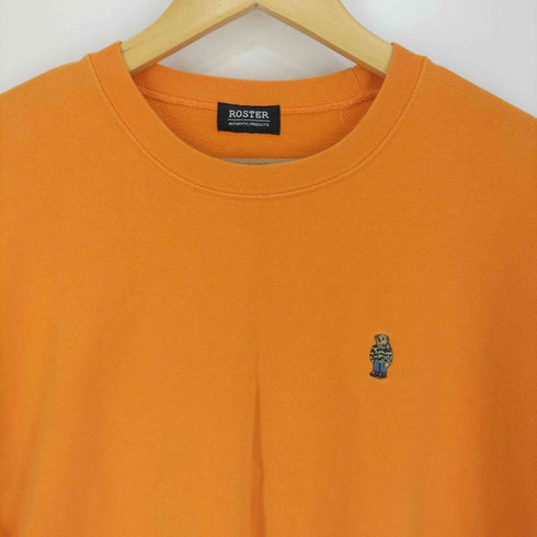アーバンリサーチアイディー URBAN RESEARCH ID ROSTER 別注 BEAR SWEAT ベア刺繍 クルーネックスウェット メンズ JPN:L