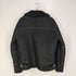 ザラ ZARA ダブルライダース フェイクムートンジャケット メンズ import:XL