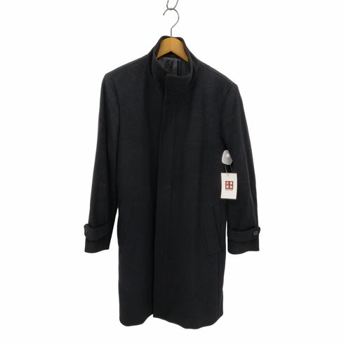 コムサイズム COMME CA ISM ウールカシミヤ混ジップアップコート メンズ JPN:S