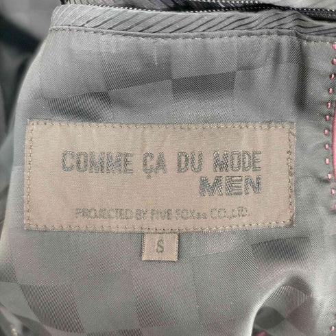 コムサイズム COMME CA ISM ウールカシミヤ混ジップアップコート メンズ JPN:S