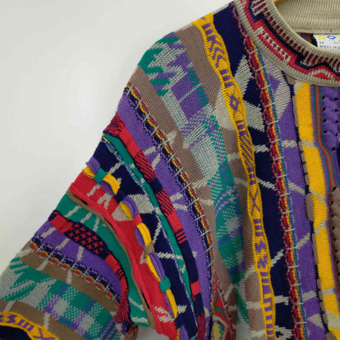クージー COOGI 90s MADE IN AUSTRALIA 3Dニット メンズ import:M