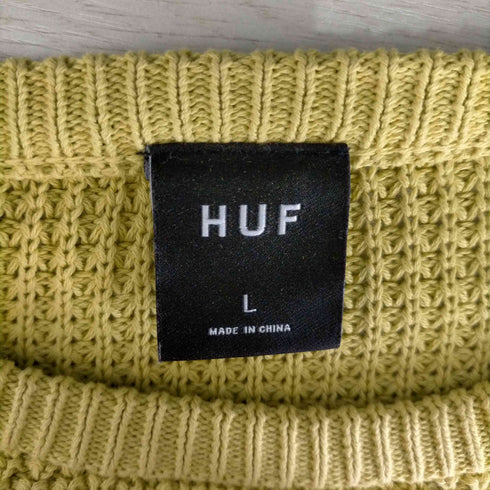 ハフ HUF FILMORE WAFFLE KNIT SWEATER メンズ JPN:L