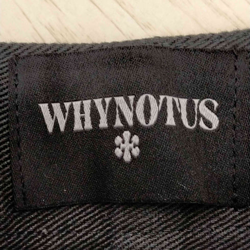 WHYNOTUS work pants テーパード ワーク パンツ ダブルニー レディース JPN:S