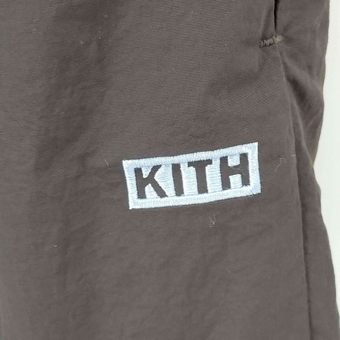 キス KITH 裏フリース パイピングナイロンジョガーパンツ メンズ JPN:S