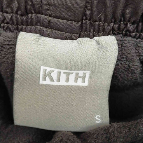 キス KITH 裏フリース パイピングナイロンジョガーパンツ メンズ JPN:S