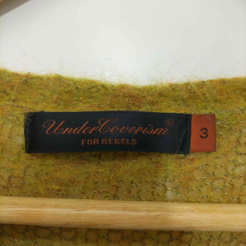 アンダーカバーイズム UNDERCOVERISM Archive バイカラー クルーネックモヘヤニット メンズ JPN:3