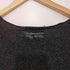 アンダーカバーイズム UNDERCOVERISM Archive シルク混 切りっぱなし 背面ロゴ刺繍 Uネックニット メンズ JPN:2