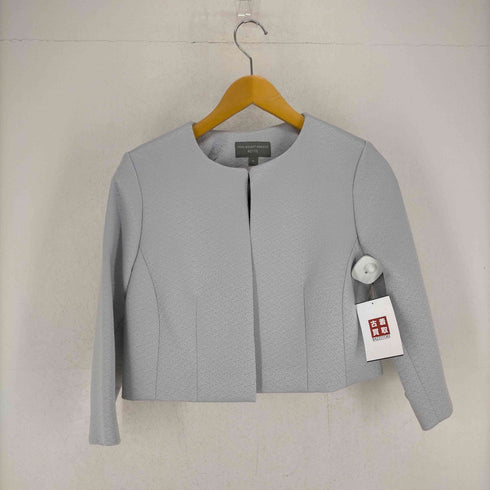 FENN WRIGHT MANSON PETITE 花柄シルクノースリーブワンピースコットンジャケットセットアップ レディース