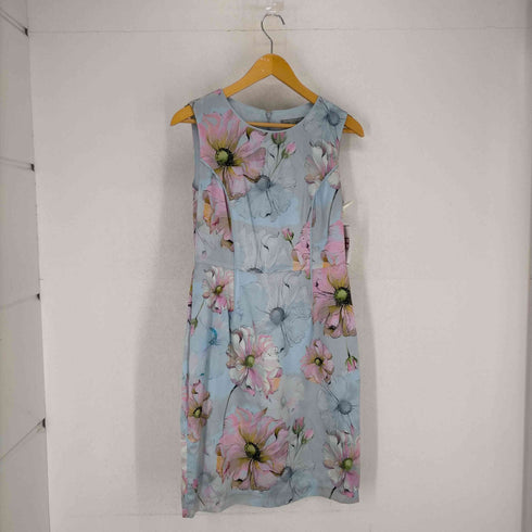 FENN WRIGHT MANSON PETITE 花柄シルクノースリーブワンピースコットンジャケットセットアップ レディース