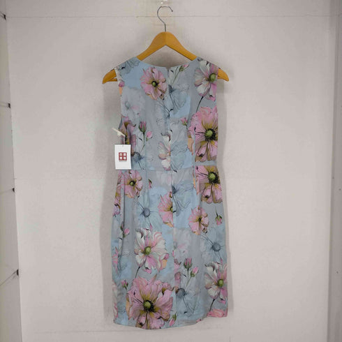 FENN WRIGHT MANSON PETITE 花柄シルクノースリーブワンピースコットンジャケットセットアップ レディース